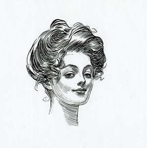 ए गिब्सन गर्ल, c.1902